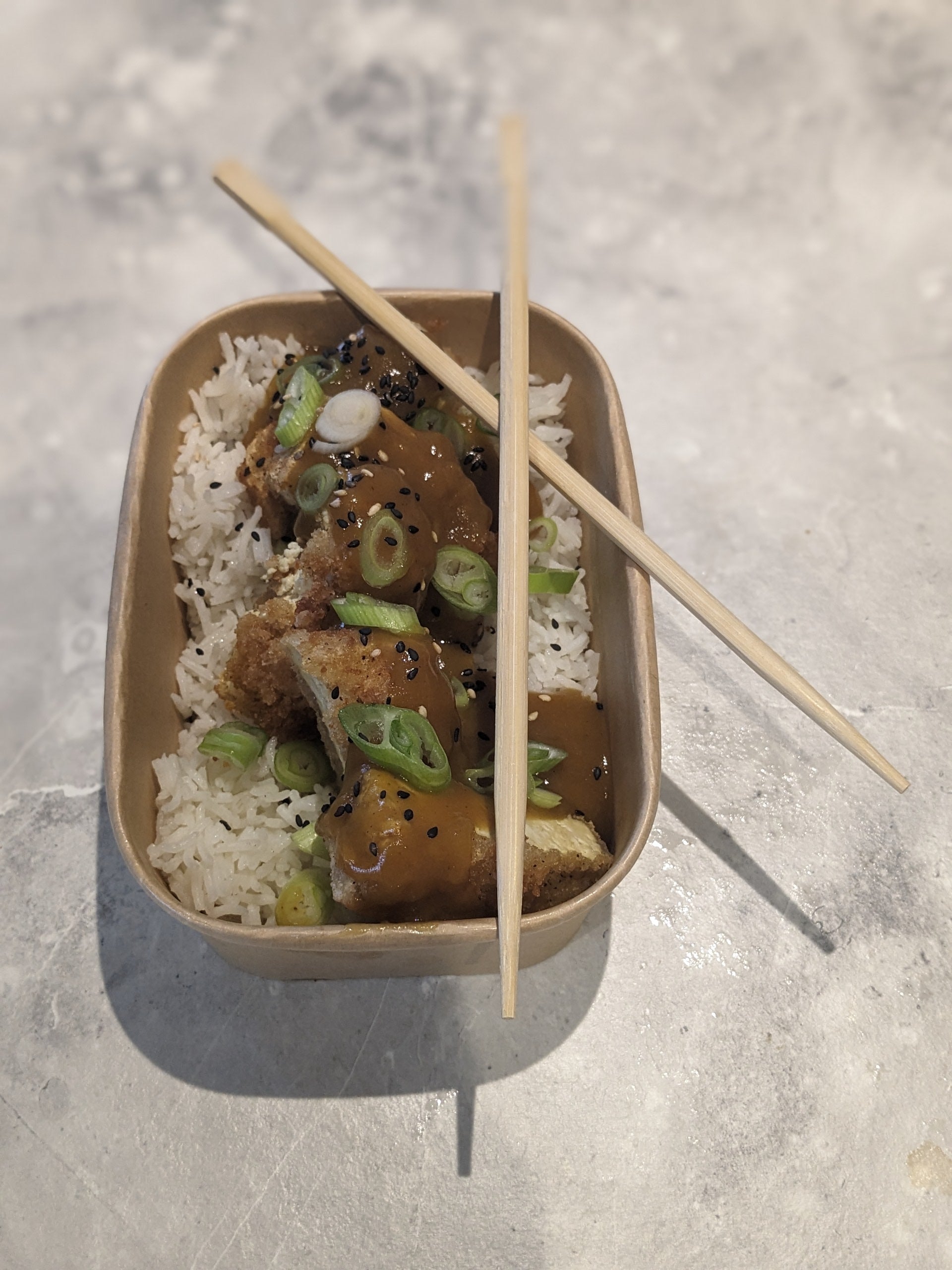 Korean Fried Tofu & Veg Set Menu - DELIVERY 2000-2100